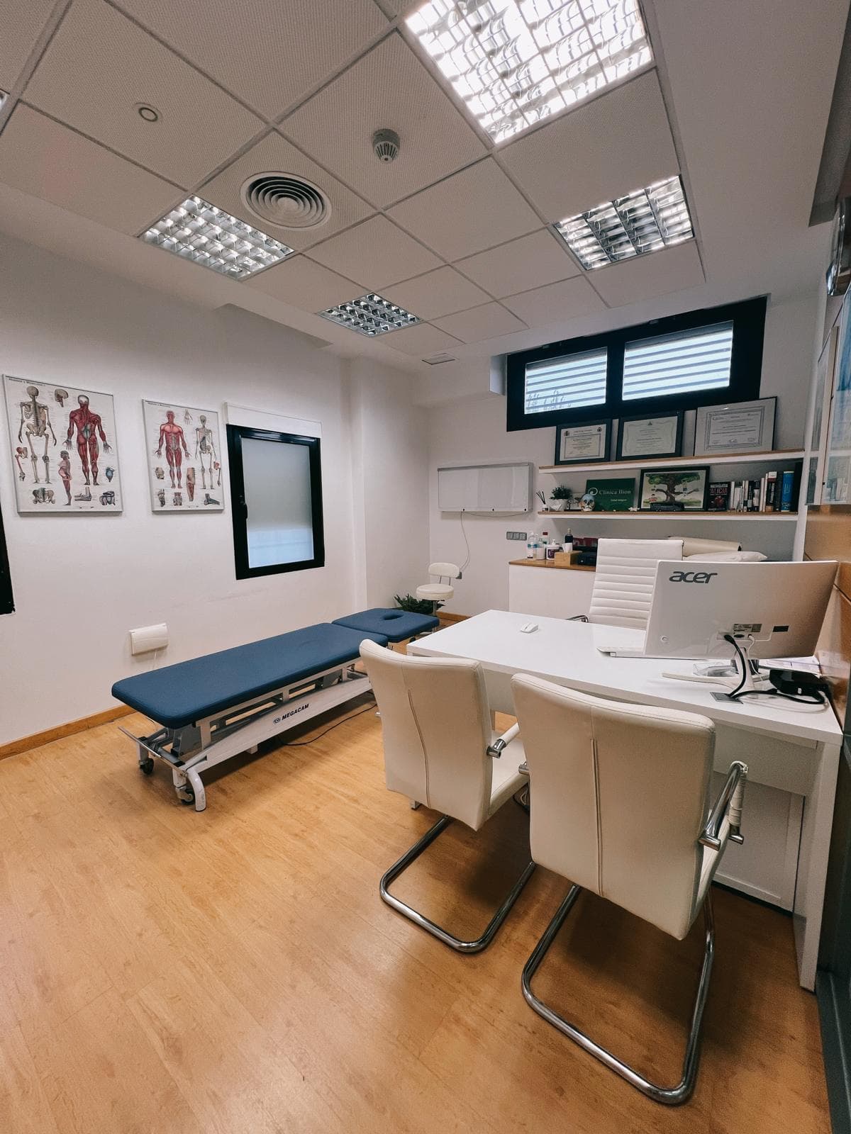 Sala de fisioterapia y osteopatía
